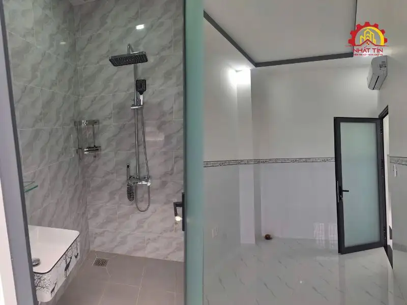 Hoàn thiện và bàn giao nhà 1 trệt 1 lầu cho gia đình anh Lữ Xây dựng Nhất Tín 1