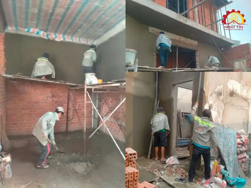 Hoàn thiện và bàn giao nhà 2 tầng cho gia đình chị Ngọc Thanh Xây dựng Nhất Tín 1