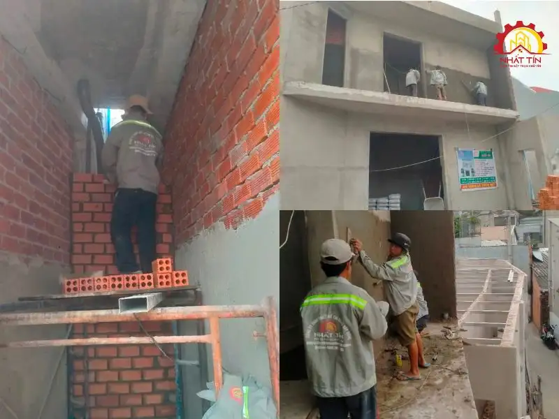 Hoàn thiện và bàn giao nhà 2 tầng cho gia đình chị Ngọc Thanh Xây dựng Nhất Tín 1