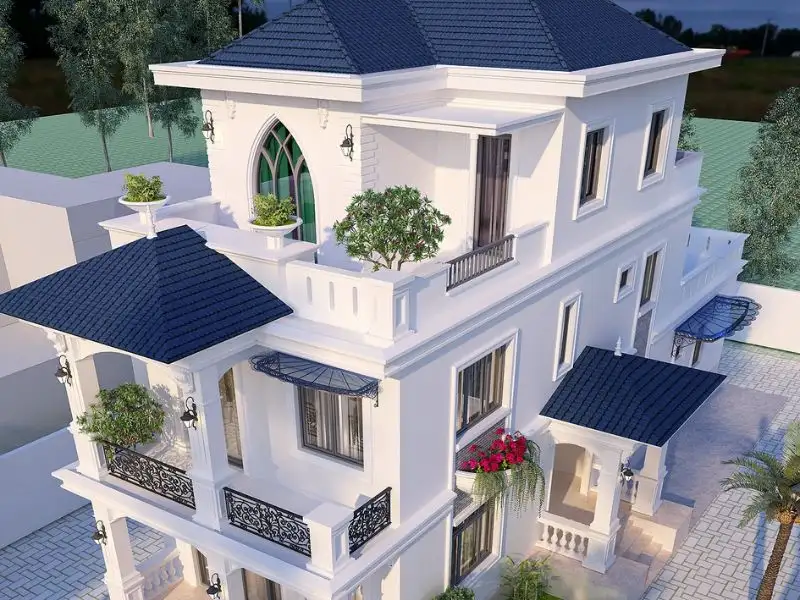 Mẫu nhà 4 tỷ 4 tầng giải pháp hoàn hảo ở đô thị Xây dựng Nhất Tín 1