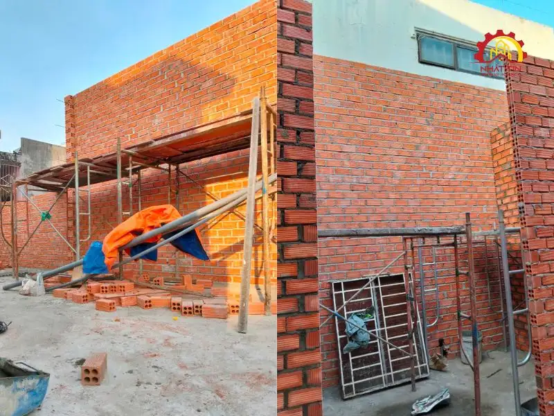 Quá trình thi công nhà chị Phượng sửa chữa tại Nhất Tín Xây dựng Nhất Tín 1