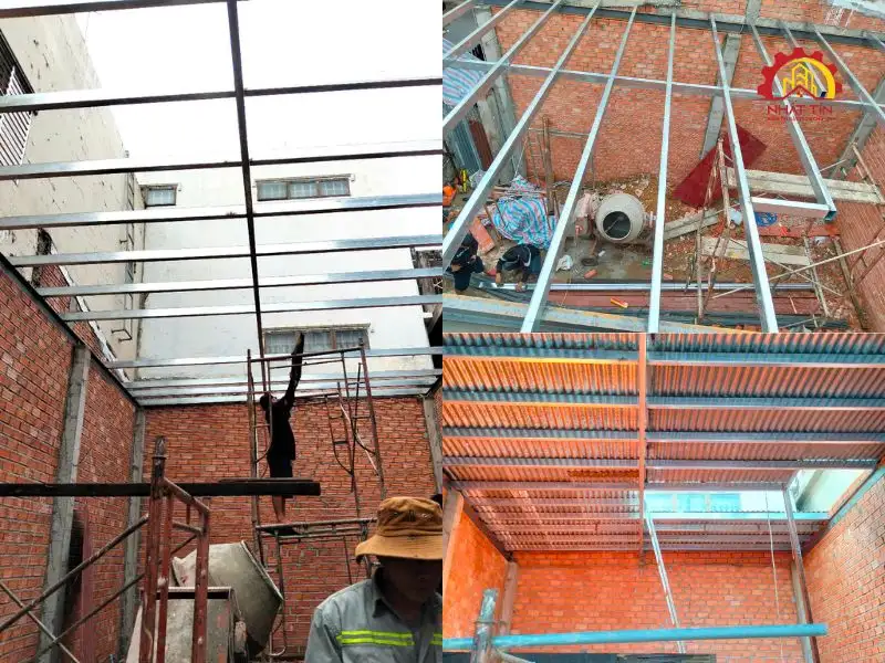 Quá trình thi công nhà chị Phượng sửa chữa tại Nhất Tín Xây dựng Nhất Tín 1