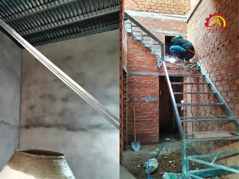Quá trình thi công nhà chị Phượng sửa chữa tại Nhất Tín Xây dựng Nhất Tín 1