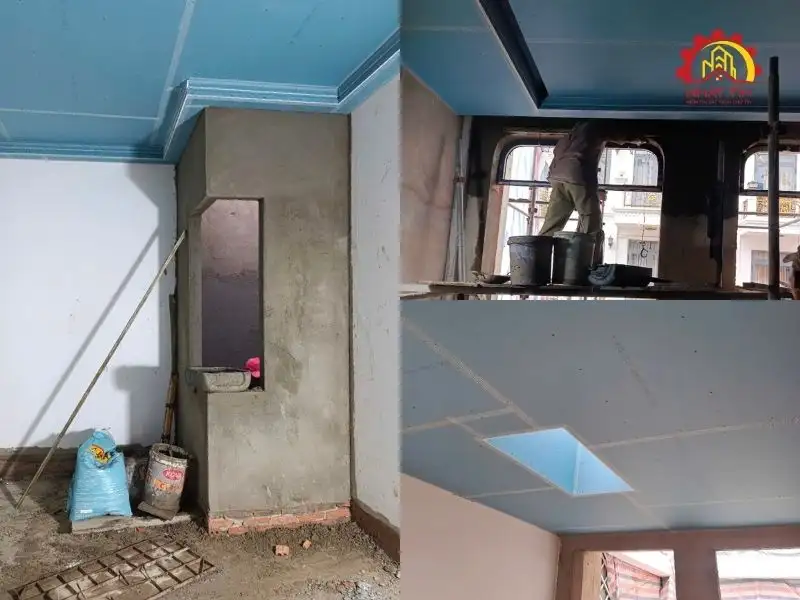 Hoàn thiện và bàn giao nhà anh Ngoan tại Gò Vấp - Hồ Chí Minh Xây dựng Nhất Tín 1