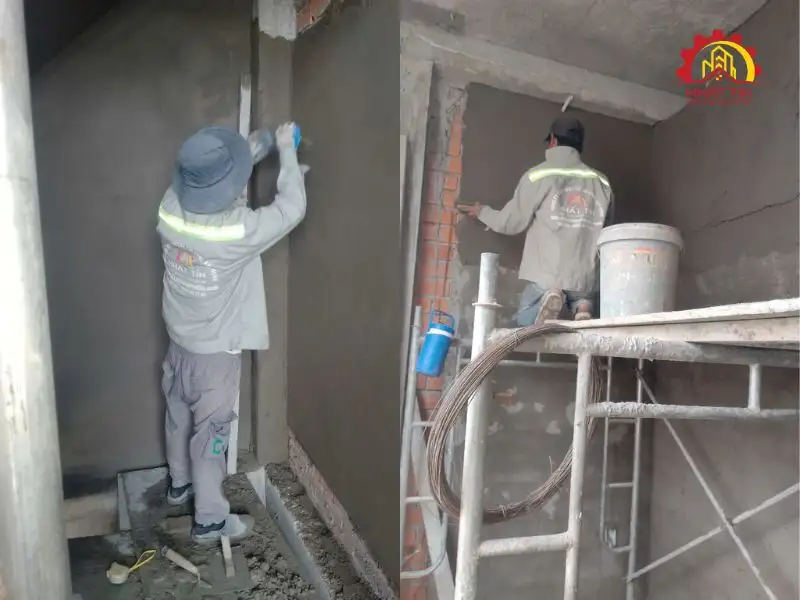 Hoàn thiện và bàn giao nhà chị Hằng ở Bình Thạnh - Hồ Chí Minh Xây dựng Nhất Tín 1