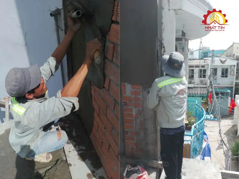 Hoàn thiện và bàn giao nhà chị Hằng ở Bình Thạnh - Hồ Chí Minh Xây dựng Nhất Tín 1