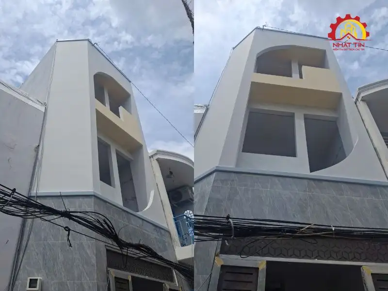 Hoàn thiện và bàn giao nhà chị Hằng ở Bình Thạnh - Hồ Chí Minh Xây dựng Nhất Tín 1