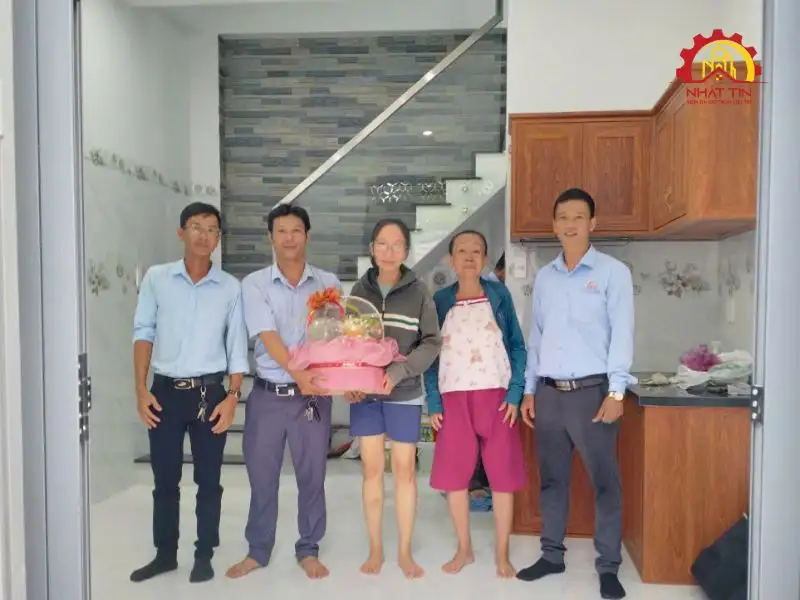 Hoàn thiện và bàn giao nhà chị Hằng ở Bình Thạnh - Hồ Chí Minh Xây dựng Nhất Tín 1