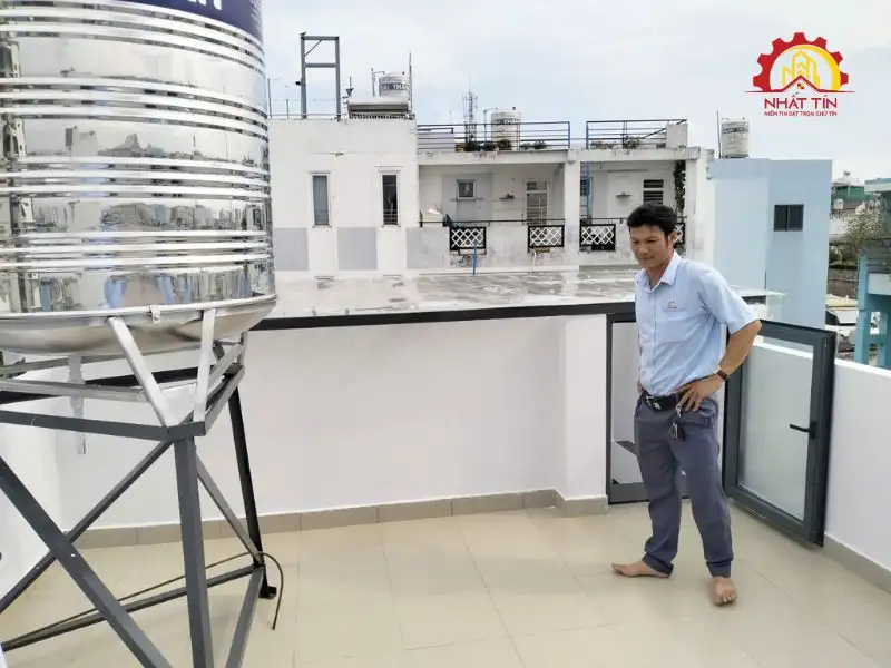 Hoàn thiện và bàn giao nhà chị Hằng ở Bình Thạnh - Hồ Chí Minh Xây dựng Nhất Tín 1