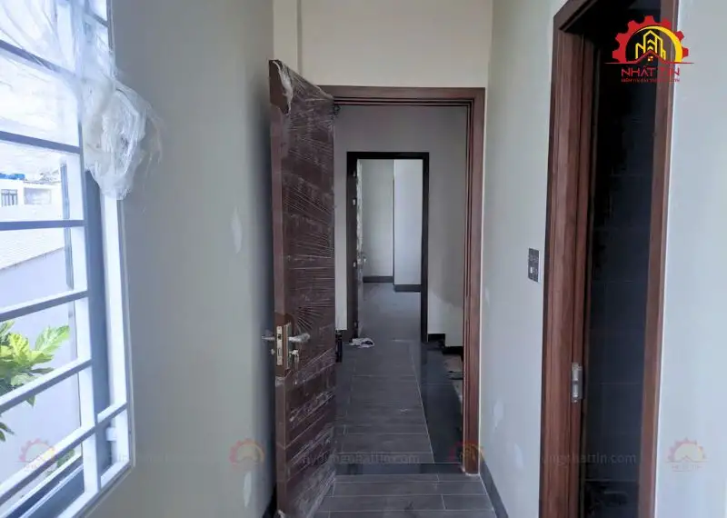 Giai đoạn thi công hoàn thiện nhà anh Thuật quận 12 Xây dựng Nhất Tín