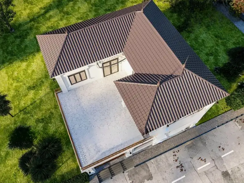Mẫu nhà 4 phòng ngủ mái Nhật với thiết kế sân thượng tiện nghi Xây dựng Nhất Tín 1