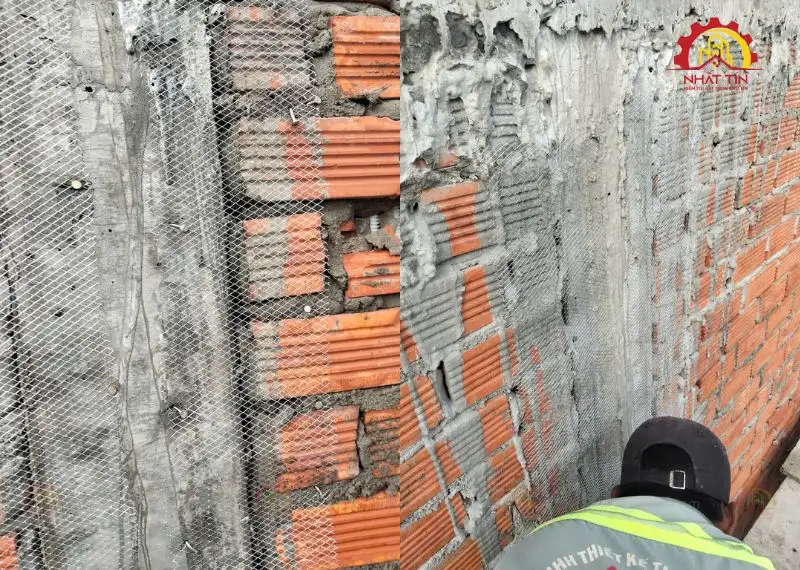 Quá trình thi công phần thô nhà anh Thuật Xây dựng Nhất Tín