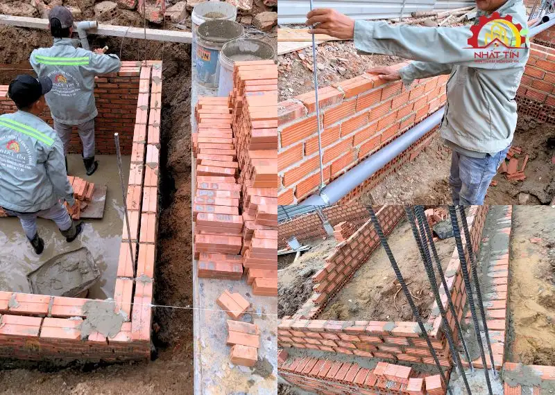 Giai Đoạn Thi Công Phần Thô nhà chị Huyền Thuận An Bình Dương Xây dựng Nhất Tín 1