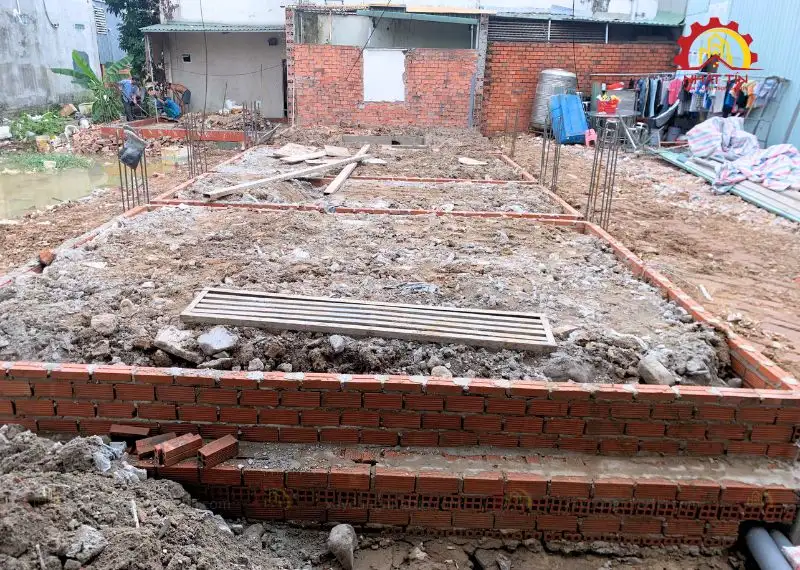 Giai Đoạn Thi Công Phần Thô nhà chị Huyền Thuận An Bình Dương Xây dựng Nhất Tín 1