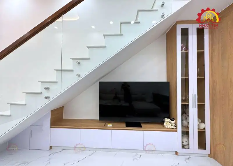 Giai đoạn hoàn thiện nhà anh Diệu Xương Xây dựng Nhất Tín 1