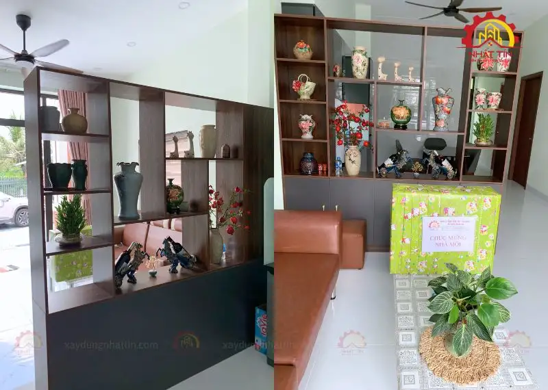 Giai đoạn hoàn thiện nhà anh Sơn Long An Xây dựng Nhất Tín 1
