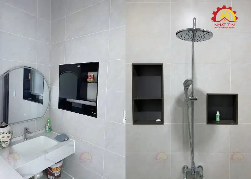 Giai đoạn hoàn thiện nhà anh Sơn Long An Xây dựng Nhất Tín 1
