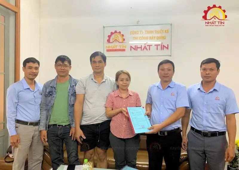 Dự án Xây nhà 1 trệt 2 lầu tại Gò Vấp của chị Thanh Mai