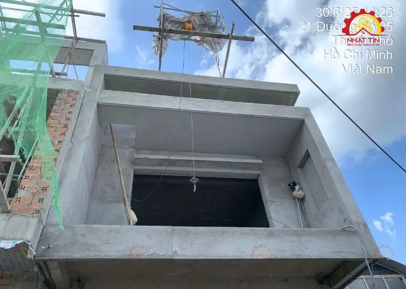 Bàn Giao Dự Án Xây Nhà 2 tầng của Chị Linh Giang Thủ Đức