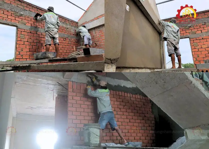 Hoàn thiện mẫu nhà 1 trệt 2 lầu 4x16m của gia đình anh Đạt Thành, Bình Dương Xây dựng Nhất Tín 1