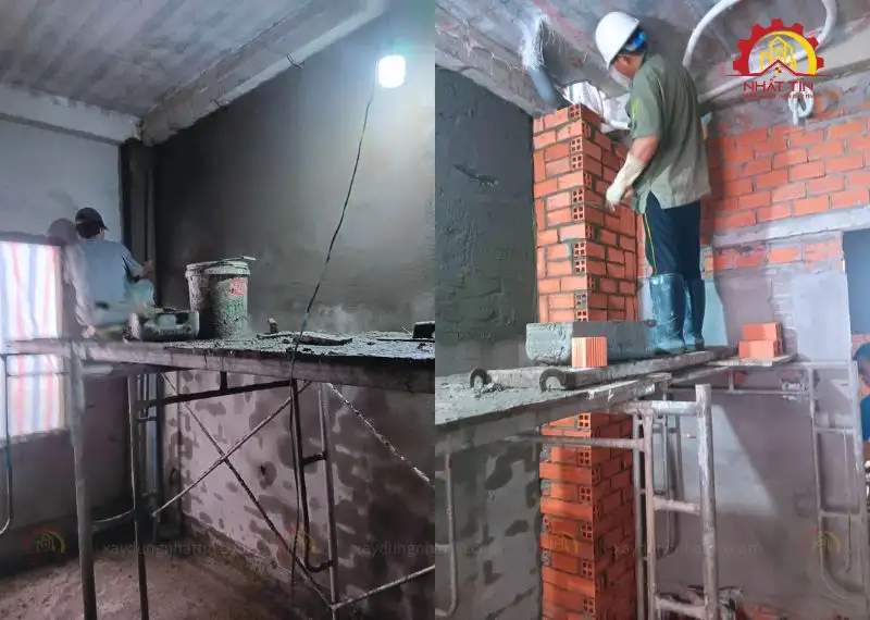 Dự án Xây nhà 1 trệt 2 lầu tại Gò Vấp của chị Thanh Mai