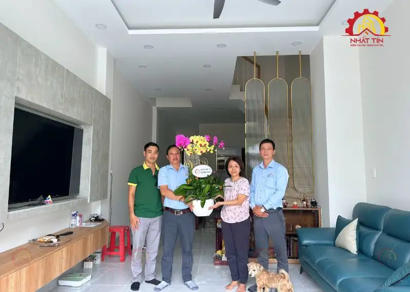 Dự án Xây nhà 1 trệt 2 lầu tại Gò Vấp của chị Thanh Mai