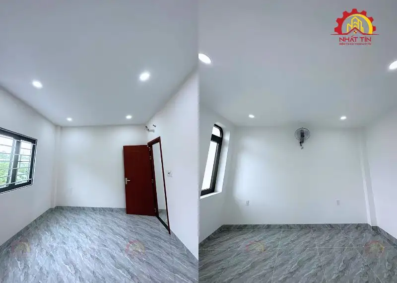 Kiểm tra và bàn giao nhà 3 tầng của anh Minh chị Hồng ở Hóc Môn Xây dựng Nhất Tín 1