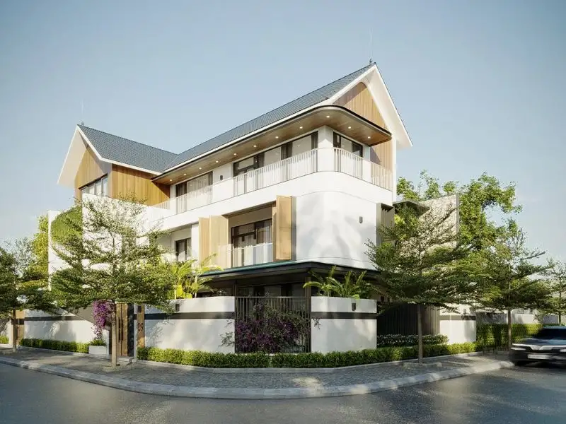Mặt tiền nhà chữ A thiết kế Hiện Đại bắt kịp xu hướng mới nhất hiện nay xây dựng Nhất Tín 1