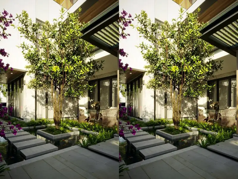 Mặt tiền nhà chữ A thiết kế Hiện Đại bắt kịp xu hướng mới nhất hiện nay xây dựng Nhất Tín 1