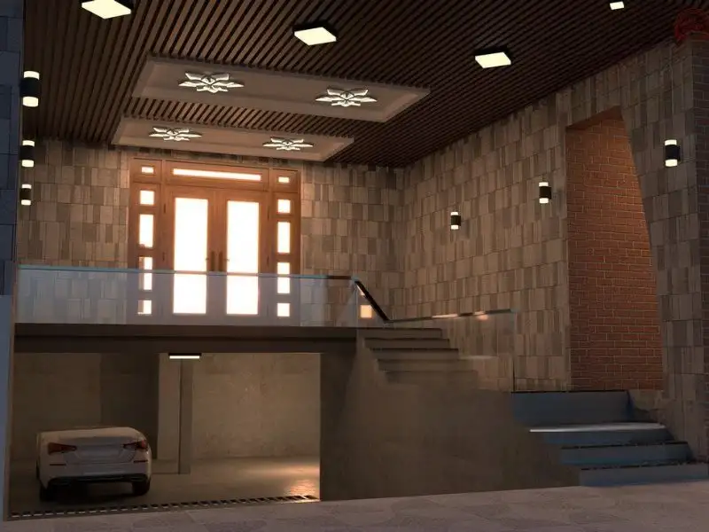 Mẫu nhà bán hầm kết hợp kinh doanh tiện nghi Xây dựng Nhất Tín 1