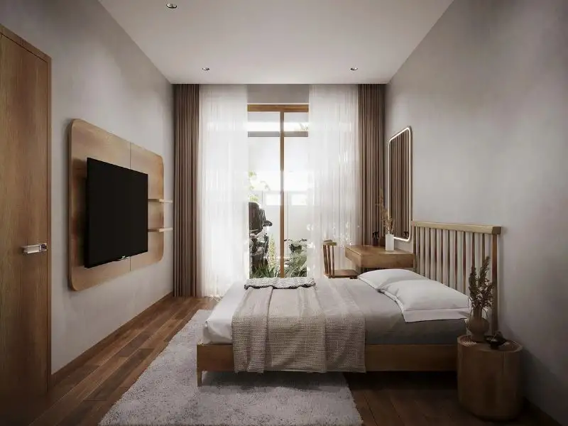 Mẫu nhà ngang 12m sâu 5m 2 tầng tỏa sáng nhờ thiết kế mái ngói ấn tượng Xây dựng Nhất Tín 1