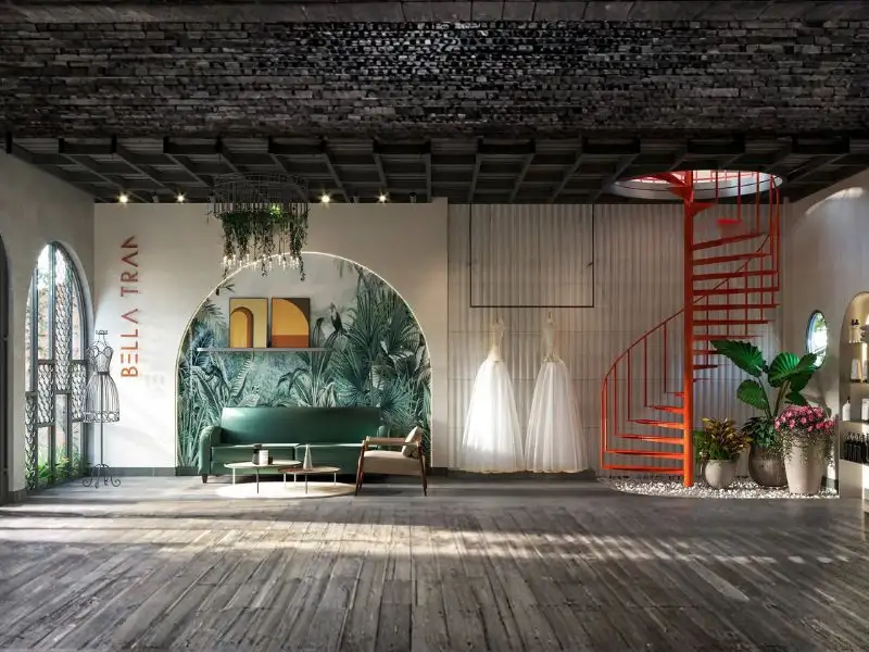 Mẫu nhà nhỏ đẹp 50m2 kết hợp cửa hàng kinh doanh Xây dựng Nhất Tín 1