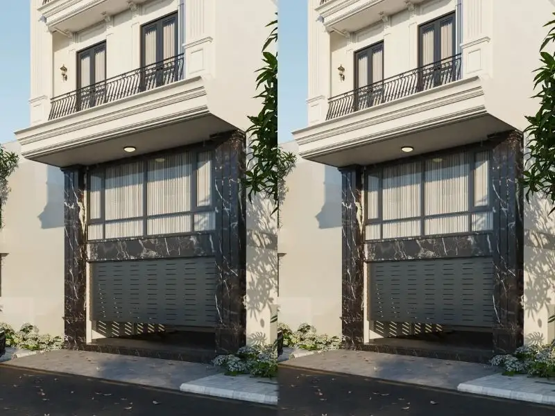 Nhà phố mặt tiền 5m 6 tầng diện tích 70m2 (5x14m) với thiết kế đối xứng hài hòa xây dựng Nhất Tín 1