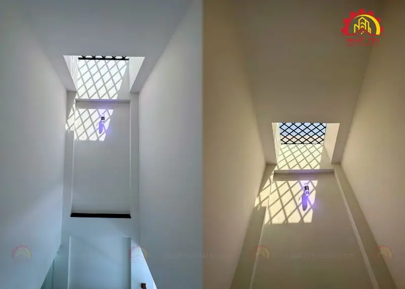 Quá trình hoàn thiện nhà 2 tầng của chị Huyền Thuận An Xây dựng Nhất Tín 1