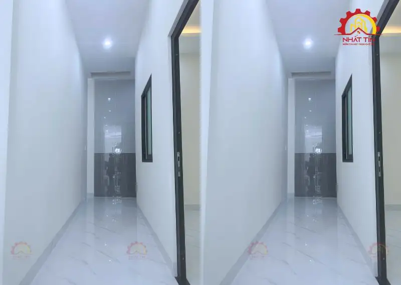 Quá trình hoàn thiện nhà 2 tầng của chị Huyền Thuận An Xây dựng Nhất Tín 1