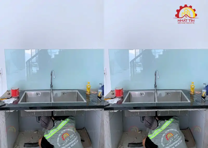 Quá trình hoàn thiện nhà 2 tầng của chị Huyền Thuận An Xây dựng Nhất Tín 1