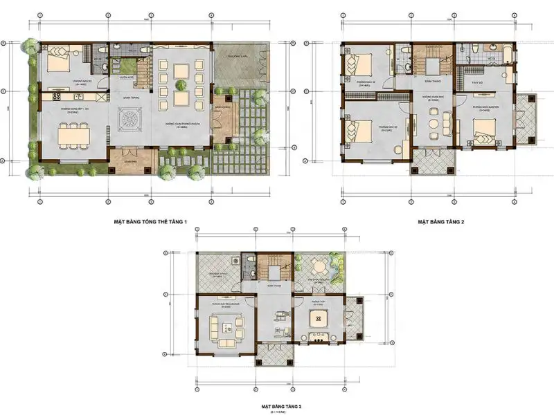 556+ Thiết kế nhà mặt tiền 15m sâu 10m đem lại phong thủy hài hòa – vượng khí