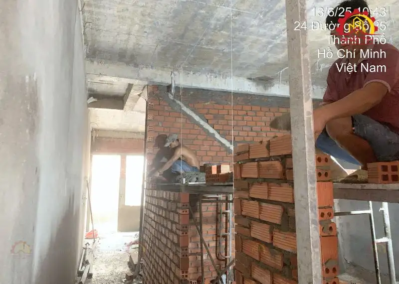 Bàn Giao Dự Án Xây Nhà 2 tầng của Chị Linh Giang Thủ Đức