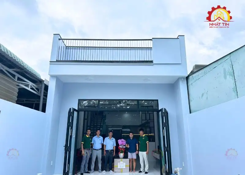Thi công hoàn thiện nhà anh Trường Xây dựng Nhất Tín 1