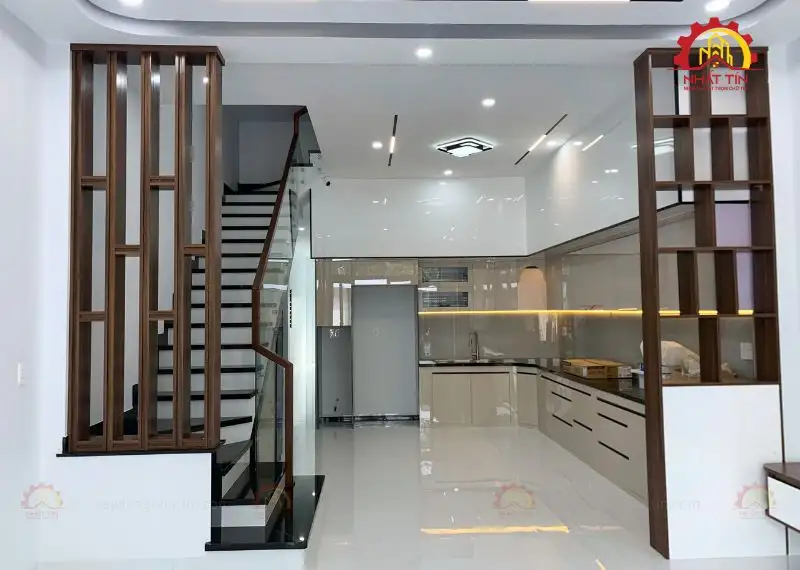 Thi công hoàn thiện nhà anh Trường Xây dựng Nhất Tín 1