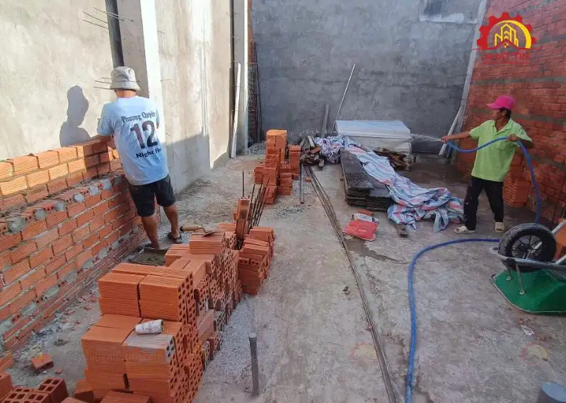 Dự án Xây nhà 1 trệt 2 lầu tại Gò Vấp của chị Thanh Mai