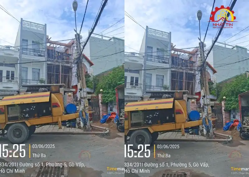 Dự án Xây nhà 1 trệt 2 lầu tại Gò Vấp của chị Thanh Mai