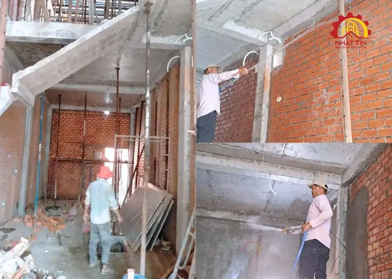 Thi công phần thô – Kiến tạo nền móng vững chắc cho tổ ấm ở Củ Chi Xây dựng Nhất Tín 3