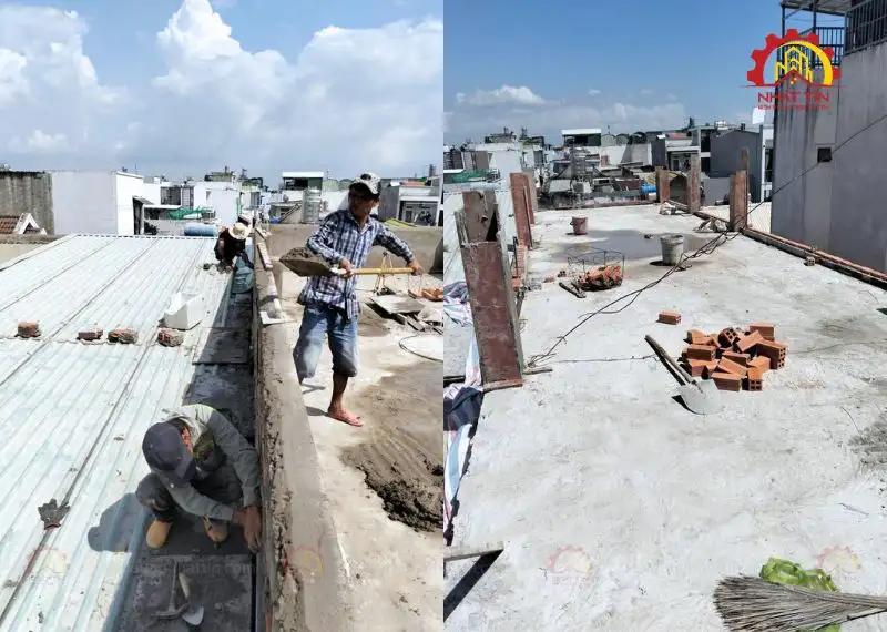 Thi công phần thô – Kiến tạo nền móng vững chắc cho tổ ấm ở Củ Chi Xây dựng Nhất Tín 3