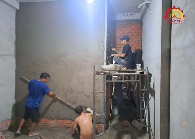 Thi công phần thô – Kiến tạo nền móng vững chắc cho tổ ấm ở Củ Chi Xây dựng Nhất Tín 3