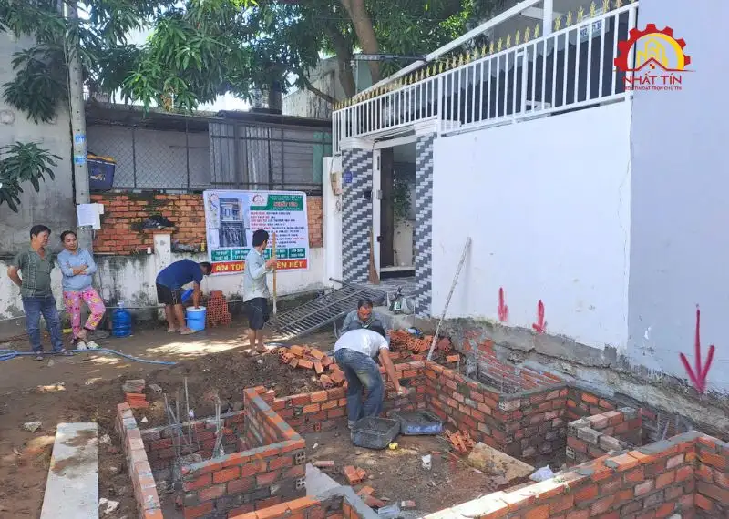 Thi công phần thô – Kiến tạo nền móng vững chắc cho tổ ấm ở Củ Chi Xây dựng Nhất Tín 3