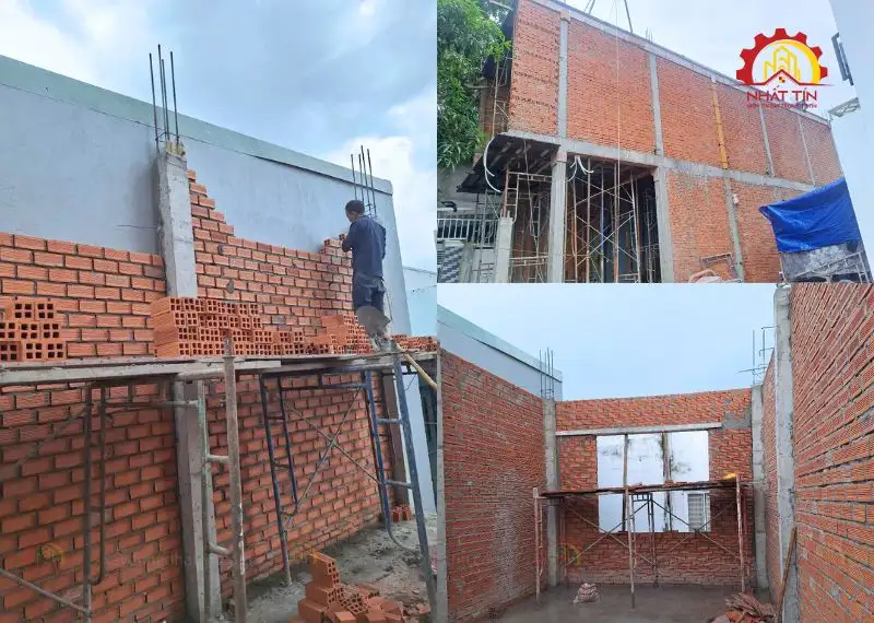 Thi công phần thô – Kiến tạo nền móng vững chắc cho tổ ấm ở Củ Chi Xây dựng Nhất Tín 3