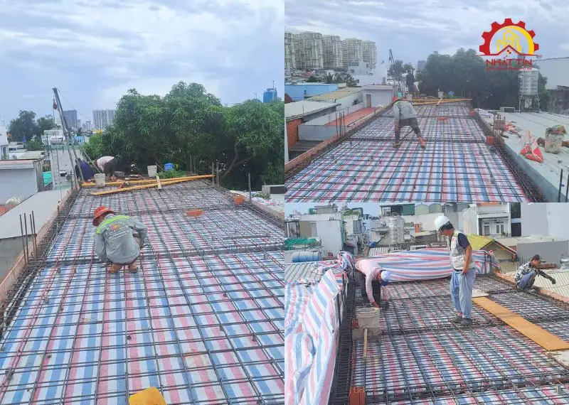 Thi công phần thô – Kiến tạo nền móng vững chắc cho tổ ấm ở Củ Chi Xây dựng Nhất Tín 3