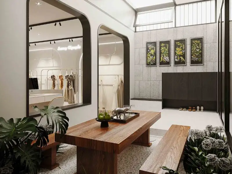 Thiết kế nhà phố 75m2 thông minh đáp ứng đồng thời nhu cầu để ở và kinh doanh xây dựng Nhất Tín 1