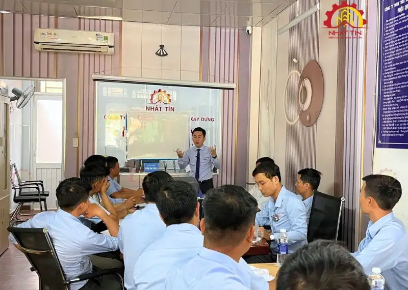 Xây dựng Nhất Tín tổ chức buổi đào tạo nâng cao kỹ năng CSKH